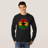 reggae roots rastafari irie rasta irie jah t-shirt (Voorkant volledig)