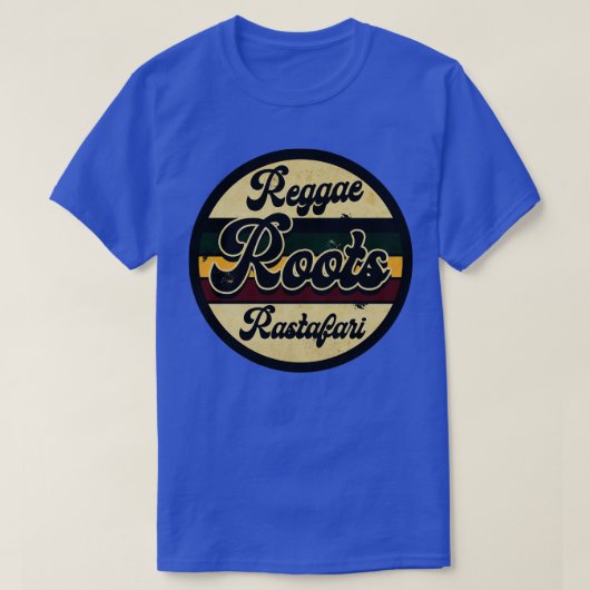 Reggae Roots Rastafari T-shirt (Design voorkant)