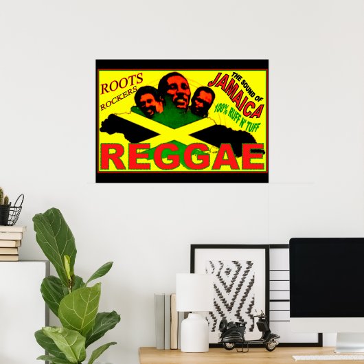 REGGAE ROOTS ROCKERS 28 x 20-inch Poster (Thuiskantoor)
