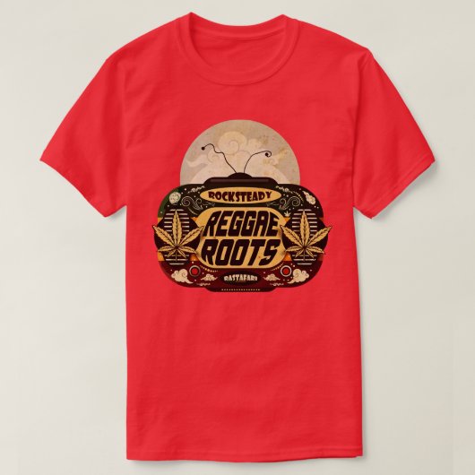 Reggae Roots Rocksteady T-shirt (Design voorkant)