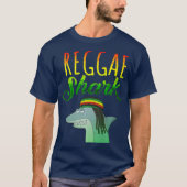 Reggae Shark Funny Ocean Animal Shirt (Voorkant)