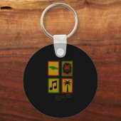 Reggae sleutelhanger (Voorkant)