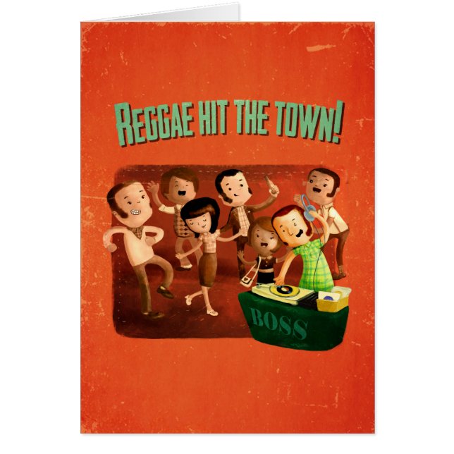 Reggae sloeg de stad aan. (Voorkant)
