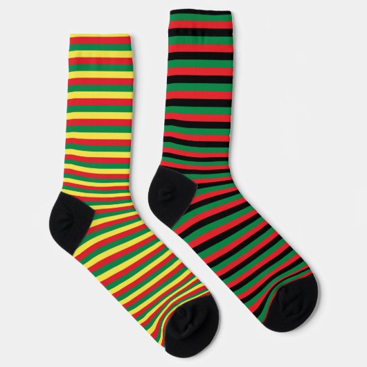 Reggae Socken Reggae Rasta Roots Sokken (Rechts)