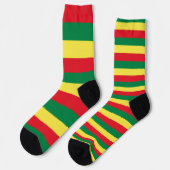 Reggae Socken Reggae Rasta Roots Sokken (Links)