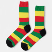 Reggae Socken Reggae Rasta Roots Sokken (Links)