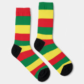 Reggae Socken Reggae Rasta Roots Sokken (Rechts)