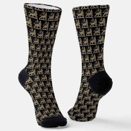 Reggae Socken Reggae Rasta Roots Sokken (Gebogen)