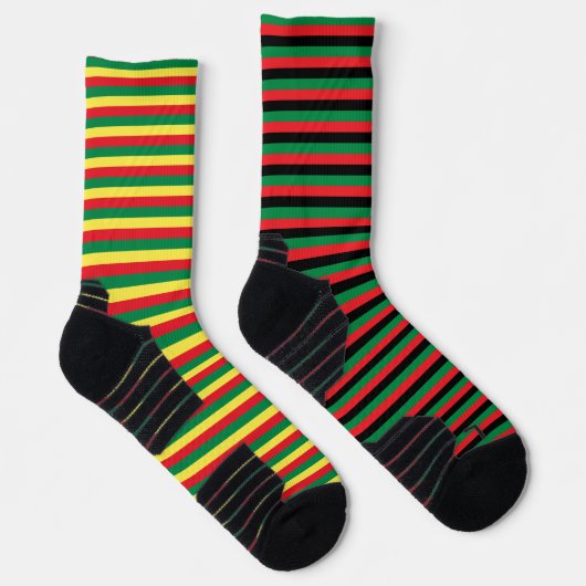 Reggae Socken Reggae Rasta Roots Sokken (Rechts)