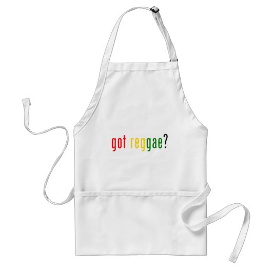 Reggae? Standaard Schort (Voorkant)