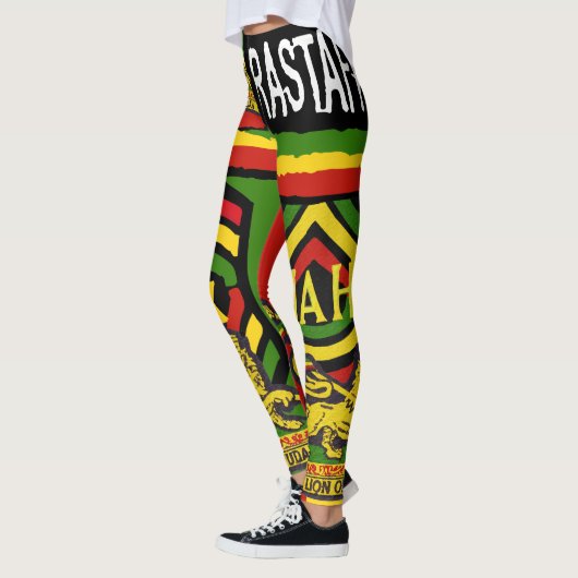 Reggae Steppers Leggings Rastafaire Design (Links)