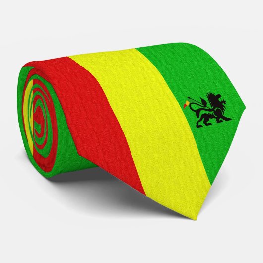 Reggae Stropdas (Opgerold)