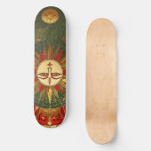 Reggae Sun King Persoonlijk Skateboard (Voorkant)