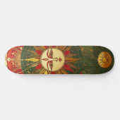 Reggae Sun King Persoonlijk Skateboard (Horizontaal)