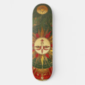 Reggae Sun King Persoonlijk Skateboard (Voorkant)