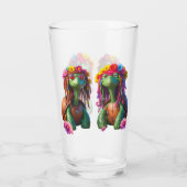 Reggae Turtles – Eiland Vibes Voor Altijd. Glas (Achterkant)