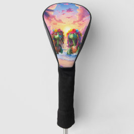 Reggae Turtles – Eiland Vibes Voor Altijd. Golfheadcover