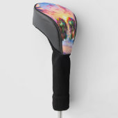Reggae Turtles – Eiland Vibes Voor Altijd. Golfheadcover (Schuin)