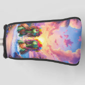 Reggae Turtles – Eiland Vibes Voor Altijd. Golfheadcover (Voorkant)