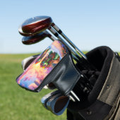 Reggae Turtles – Eiland Vibes Voor Altijd. Golfheadcover (Insitu)