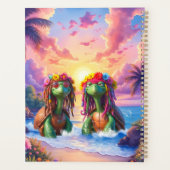 Reggae Turtles – Eiland Vibes Voor Altijd. Planner (Achterkant)