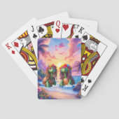 Reggae Turtles – Eiland Vibes Voor Altijd. Pokerkaarten (Achterkant)