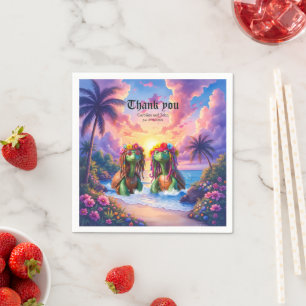 Reggae Turtles – Eiland Vibes Voor Altijd. Servet