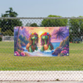 Reggae Turtles – Eiland Vibes Voor Altijd. Spandoek (Insitu)