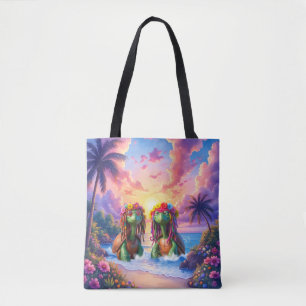 Reggae Turtles – Eiland Vibes Voor Altijd. Tote Bag