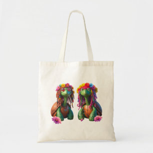 Reggae Turtles – Eiland Vibes Voor Altijd. Tote Bag