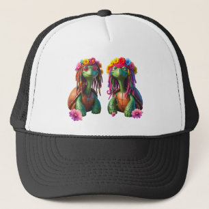 Reggae Turtles – Eiland Vibes Voor Altijd. Trucker Pet