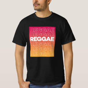 Reggae Typography T-shirt