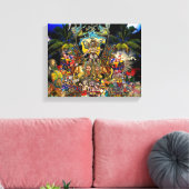 Reggae-universum Canvas Afdruk (Insitu (Woonkamer))