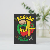 REGGAE VIBES FEESTDAGENKAART (Staand voorkant)