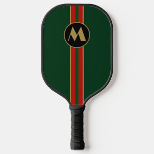 Reggae Vibes gepersonaliseerde groene Pickleball P Paddle