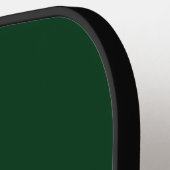 Reggae Vibes gepersonaliseerde groene Pickleball P Paddle (Links Detail)