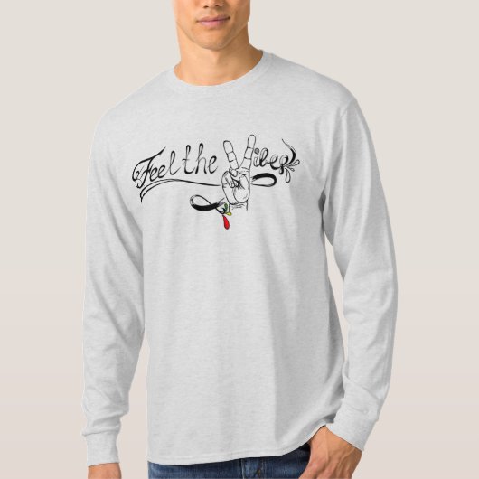 Reggae Vibes Longsleeve T-shirt (Voorkant)