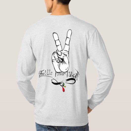 Reggae Vibes Longsleeve T-shirt (Achterkant)