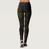 Reggae Vibes - Power Yoga Leggings (Achterkant)