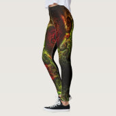 Reggae Vibes - Power Yoga Leggings (Links)