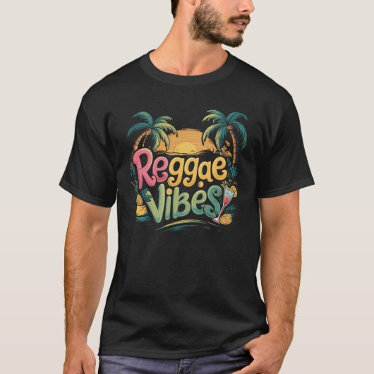 Reggae Vibes T-shirt (Voorkant)