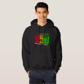 Reggae Vibez Hoodie (Voorkant volledig)