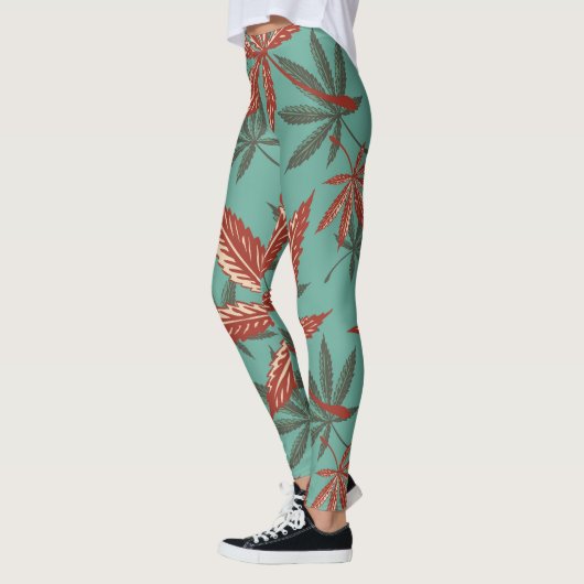 Reggae Vibrations - Power Yoga Leggings (Links)