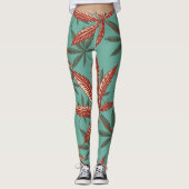 Reggae Vibrations - Power Yoga Leggings (Voorkant)