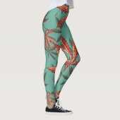 Reggae Vibrations - Power Yoga Leggings (Rechts)