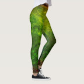 Reggae Vibrations - Power Yoga Leggings (Rechts)