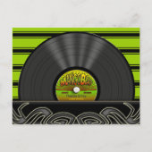  Reggae Vinyl Record Persoonlijke Briefkaarten (Voorkant)
