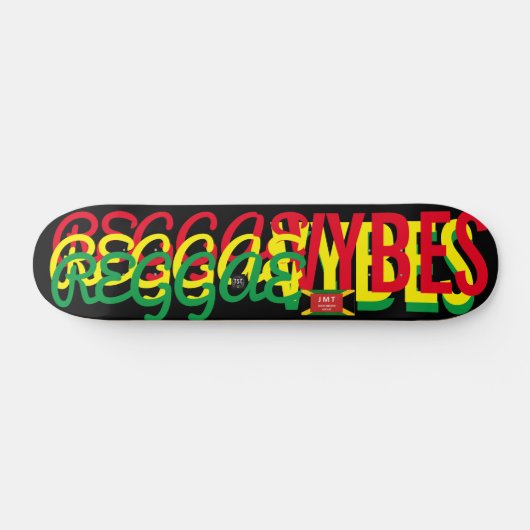 REGGAE VYBZ JMT 7 3/4-inch skateboard Deck (Horizontaal)