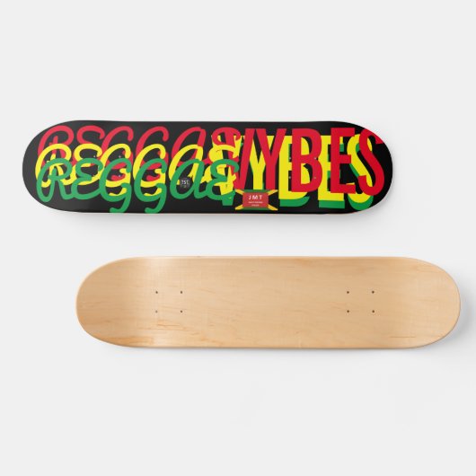 REGGAE VYBZ JMT 7 3/4-inch skateboard Deck (Horizontaal)