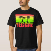 Reggae Wah Gwan Ja Mon Jamaica Rastafari Rasta T-shirt (Voorkant)